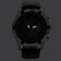 Men's wrist watches, d-4.4 cm, strap L-26 cm, 3 atm, luminous