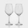 A set of glass glasses for the wine "Ambert", 365 ml, 2 pcs