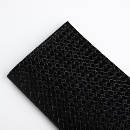 Passport cover, 5 pockets for cards, black color-2