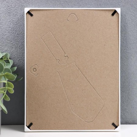 Photo frame plastic L-5 15x21 cm white (plastic screen)-3