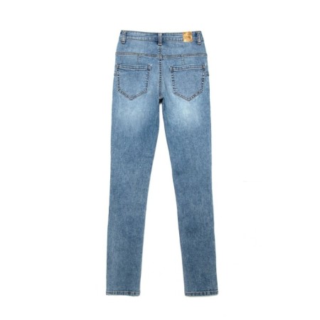 Women's jeans modeling Conte Elegant Skinny, size XL, color Acid Washed Mid Blue-3