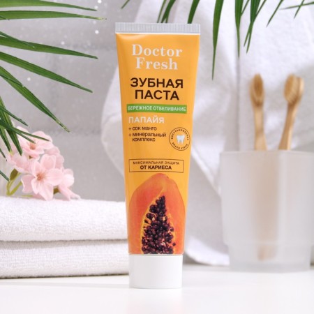 Toothpaste careful whitening of the papaya series "Doctor Fresh", 75 ml-1