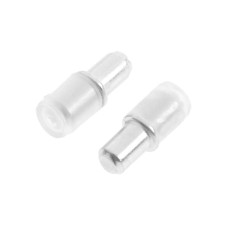 Glass holder 5x16 mm, color nickel, 12 pcs.