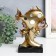 Souvenir Polystone "Golden Fish" with mirrors 16.5x7x22 cm
