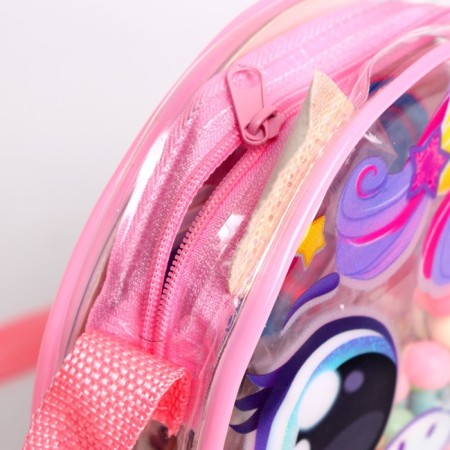 Set with strands, tattoos, rhinestones, purse-5