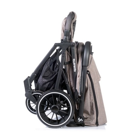Walking stroller Acarto Antero, Sandy color-8