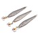 Vertical "Yaman" Bulava with a tee, size 60 mm, 10.7 g, color copper