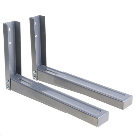Trone bracket with 3, for a microwave oven, adjustable, up to 40 kg, 300-500 mm, metallic