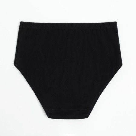 Panties female slips, black color, size 46 (l)-8