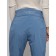 Warmed female trousers, size 48, blue color