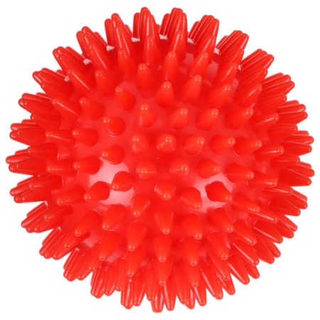 The massager Onlytop "Hedgehog", D = 9 cm, 90 g, red color-2