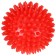 The massager Onlytop "Hedgehog", D = 9 cm, 90 g, red color