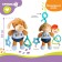 Suspension - rattle "puppy maf", teething, blue color, on a crib, stroller, crumb I