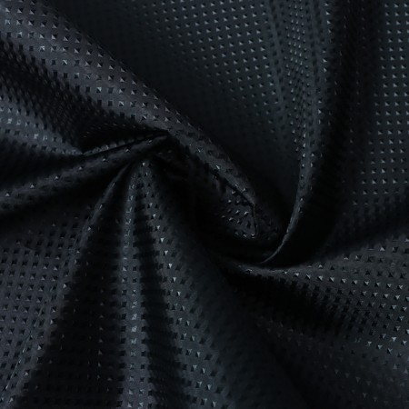 Bathroom curtain "Diamond", 180 × 180 cm, black color-3