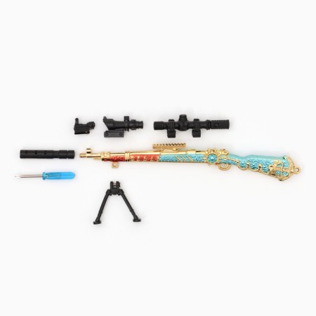 Souvenir weapon mini sniper rifle "Ice Queen" 26cm-2