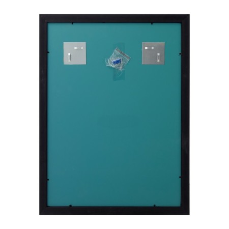 Wall mirror, in the baguette, dark silver, 60x80 cm-2