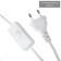 Table lamp "Spirit" 1x40W E14 white 20x20x34cm
