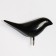 Nast-light decor "Bird" 13 x 4 cm, black
