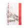 Tip of copper puddled tml 25–6–8 (25mm² - Ø 6mm) GOST 7386-80 (in package 5 pcs.) Rexant