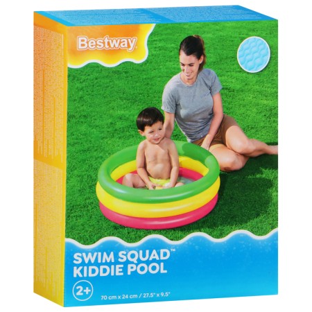 Rainbow inflatable pool, 70 x 24 cm, from 2 years, 51128 Bestway-5