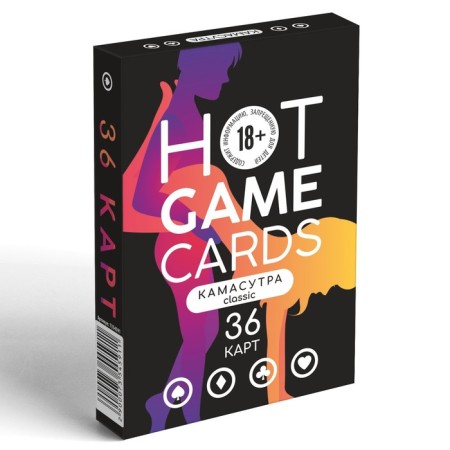Playing Cards "Hot Game Carts" Kamasutra Classic, 36 cards, 18+-2