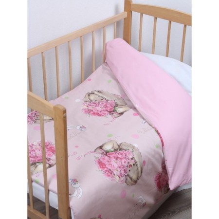 Mona Liza Kids Kidyatyeen "Bunny on Pink", size 110x145 cm