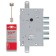 Castle Cisa New Cambio Facile 57.665.48, Key 64 mm