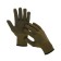 Garden gloves, x/b, knitting grade 7, 5 threads, 3-layer, size 10, with PVC dots, green
