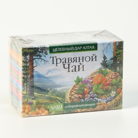 Herbal tea healing gift of Altai No. 10 Healing, 20 packet filter of 1.5 g