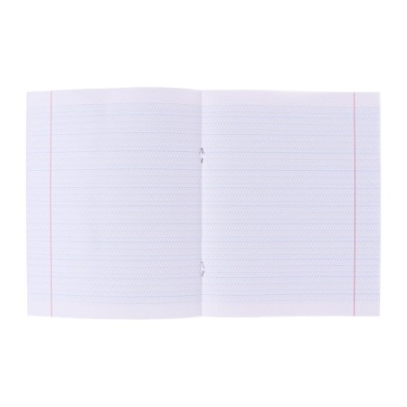 Notebook 12 sheets in a frequent slant with an additional horizontal line, mix-4