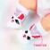 Clothes for puppets "Bunny", socks, 2 pairs