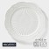 Porcelain dish Magistro "Study", D = 40.5 cm, white color