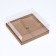 Box for mousse cakes 4 pieces, 17x17x6 craft