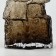 Mountain Brown Flowers Vase of brown glass 30 × 13 × 13 cm