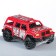 Plastic jeep machine 26 x 14 x 10 cm, mix