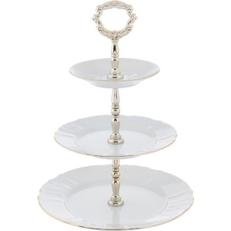 3-tier everages Bernadotte, decor "Gold Golden"