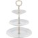 3-tier everages Bernadotte, decor "Gold Golden"