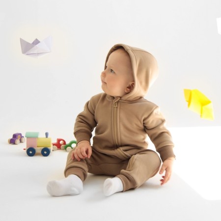 Combineson children's minku, coffee color, height 92-98-2