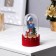 LED figure under the dome "Nutcracker" 6 × 9.5 × 6 cm, wood, batteries LR1130x3, glow warm white