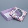 Gift box, packaging, "flowers", 23.5 x 20.5 x 5.5 cm