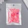 Decor for creativity plastic "Half of beads. Pink mother of pearl" d = 3-10 mm, set 10 grams