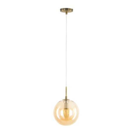 Suspended lamp Citilux "Tommy" CL102623, 20x20x34 cm, 1x40W, E14, brown color-3