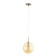 Suspended lamp Citilux "Tommy" CL102623, 20x20x34 cm, 1x40W, E14, brown color