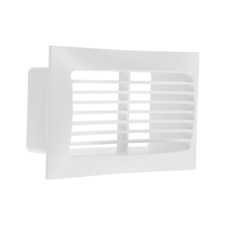 Ventilation grate Zein, 60 x 120 mm, with a flange, inexhaustible-4