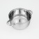 Grette stainless steel pan, 2.3 l, d = 18 cm, with a lid, the capsule, induction