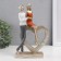 Polystone souvenir "A couple in love with a big heart" 15x7x23.5 cm