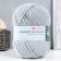 Yarn "Winter version" 95% implements, 5% acrylic volume 100m/100g (276-pearl)