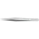Antimagnetic bison tweezers, professional, straight, precision, 120 mm