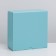 Gift folding box, packaging, Tiffany, 15 x 15 x 7 cm