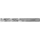 Zubrov metal drill, steel P6M5, cylindrical shank, 9.5 x 125 mm, class A